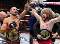 UFC, 역사적 슈퍼파이트 결행 예정: 판토자 대 드발리쉬빌리의 계약체중 맞대결에 관심 집중 기사의 썸네일