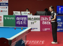 [포토뉴스] 2026-27 PBA 팀리그 3라운드, 포항에서 펼쳐진 PBA브레이커스의 히다오리 경기 모습 기사의 썸네일
