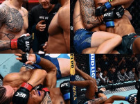 UFC 베가스 122에서 브렌던 앨런, 던컨을 상대로 5라운드 초크로 역전승 거둬 기사의 썸네일