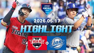 KIA 타이거스 VS 삼성 라이온즈 썸네일