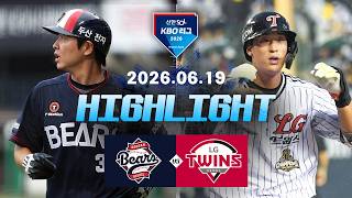 두산 베어스 VS LG 트윈스 썸네일